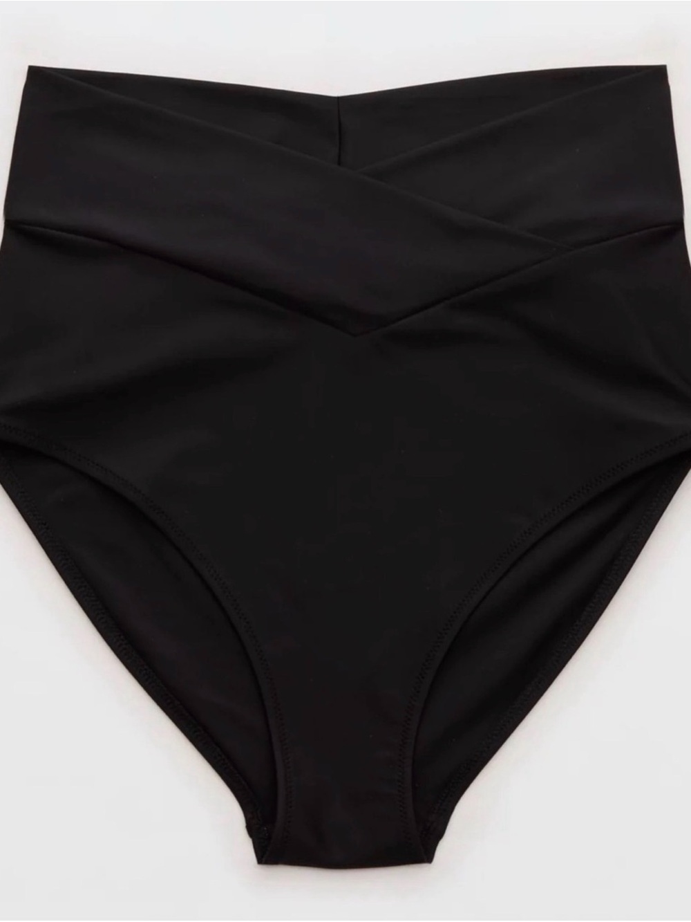 NEW! aerie High-Waist Pink Bikini Bottom size medium (cover for visual only) - Picture 1 of 4